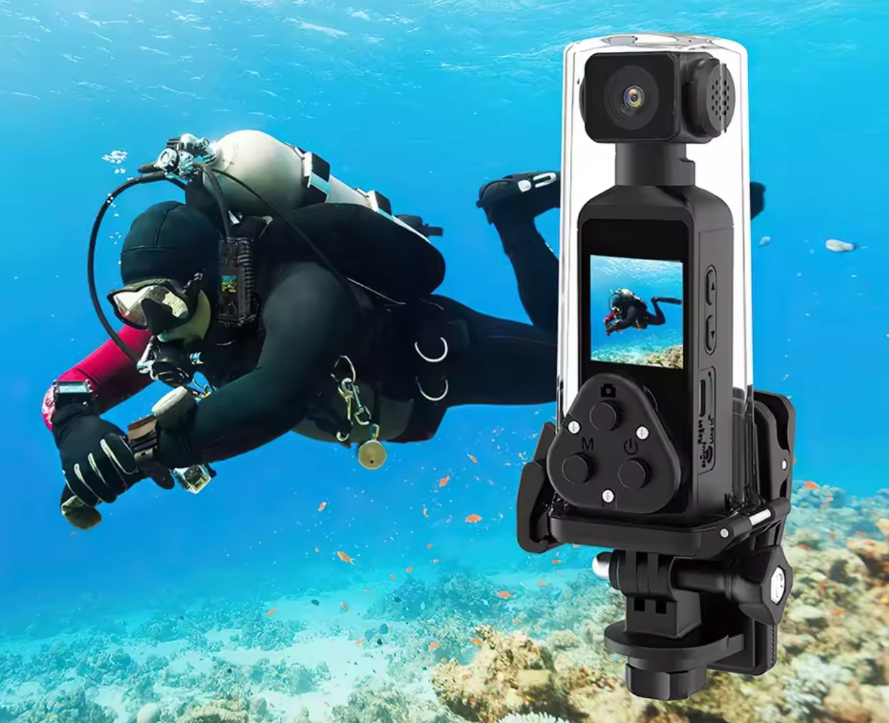 ALBEZON® XTRAVIEW™ 4K PRO – Cámara de Acción Portátil 4K | Captura Cada Aventura en Ultra Alta Definición