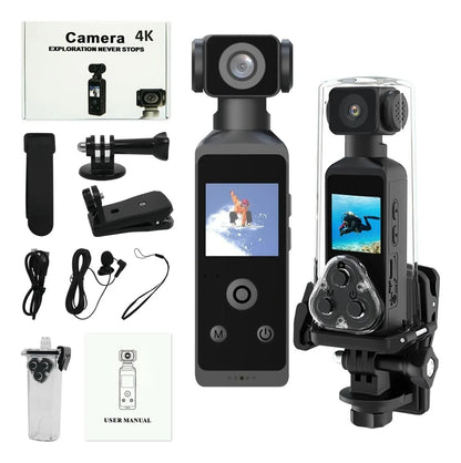 ALBEZON® XTRAVIEW™ 4K PRO – Cámara de Acción Portátil 4K | Captura Cada Aventura en Ultra Alta Definición