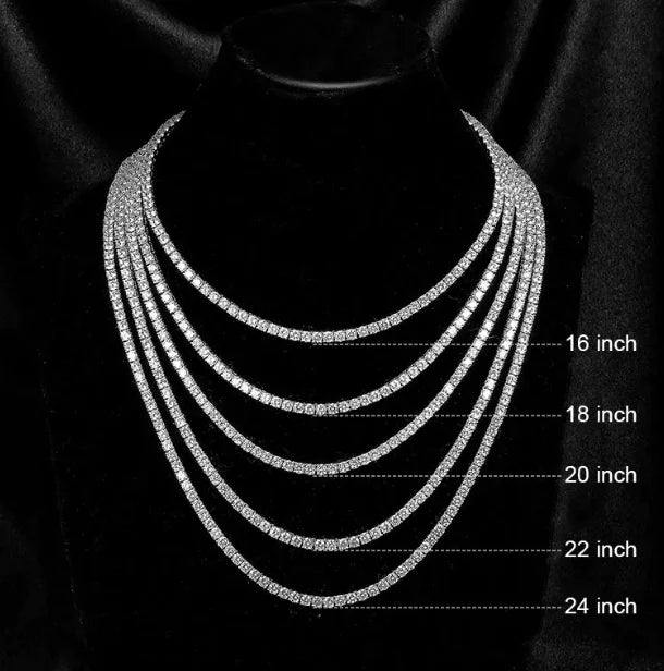 Ожерелье с четырьмя когтями из серебра 925 пробы