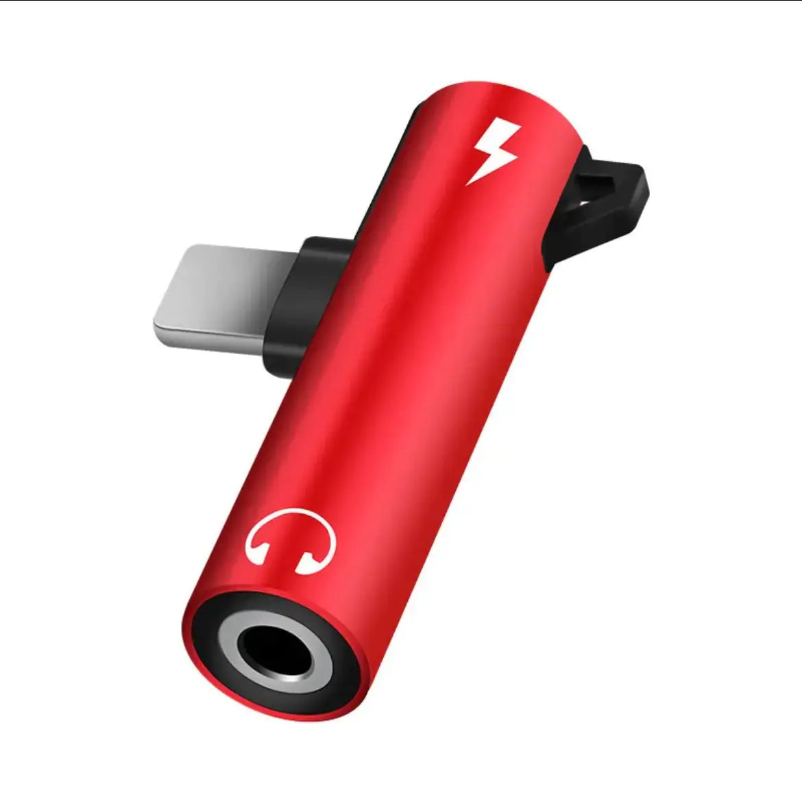 🎧 Adaptador Doble Divisor Key Buckle 2 en 1 — Carga y Audio Simultáneo para Dispositivos Apple