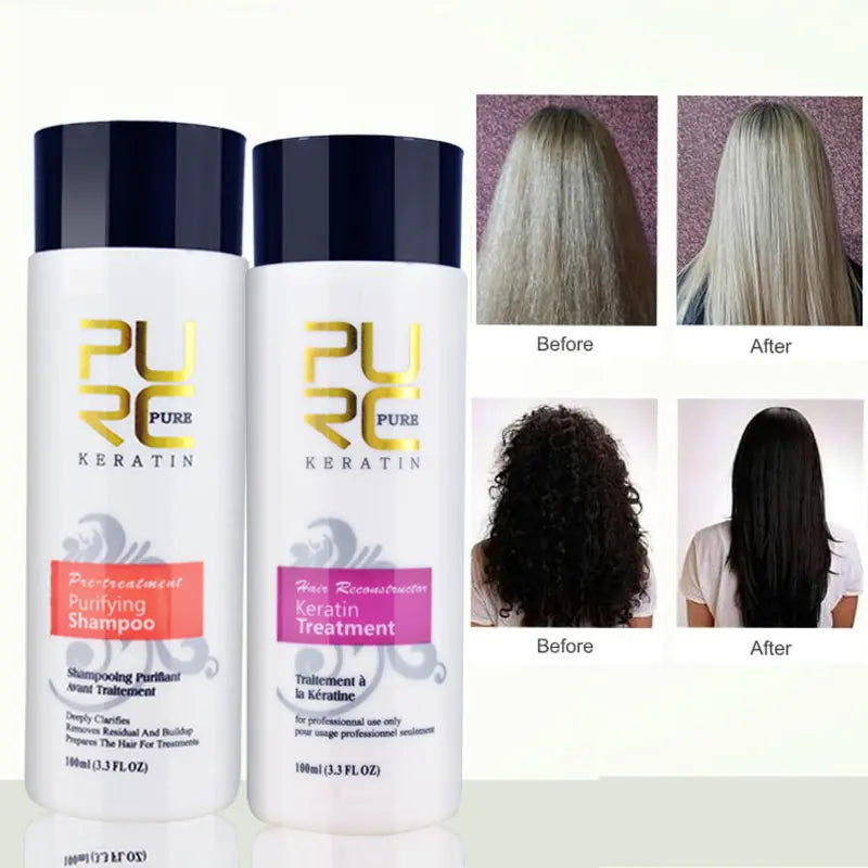 💆♀️ Líquido Reparador Capilar PURC — Alisado de Queratina Profesional y Revitalización Total del Cabello