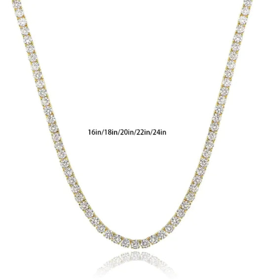 💎 925 Sterling Silver Necklace with Four Claw Design — Unisex