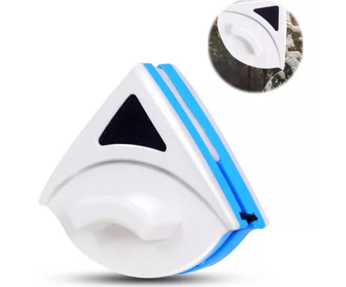 ALBEZON® MAGNOCLEAR™ TRI – Limpiavidrios Magnético Triangular | Limpieza Segura por Ambos Lados