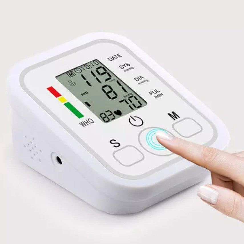 ALBEZON® PRESSUREX™ PRO – Medidor Digital de Presión Arterial Automático | Control Claro y Confiable en Casa