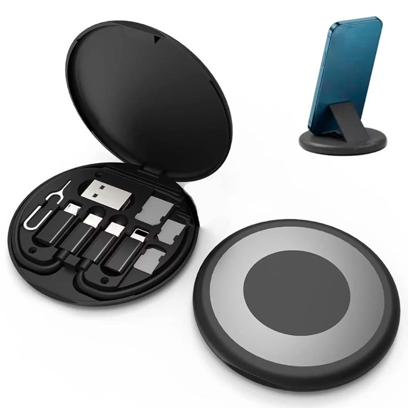 ALBEZON® OMNILINK™ 7X – Cable de Datos y Carga Multifuncional 7 en 1 | Un Solo Cable, Todo Conectado