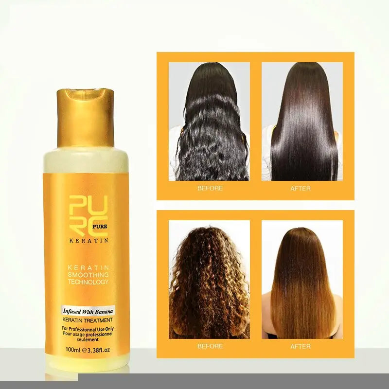 🍌 Tratamiento Proteínico Brasileño con Aroma a Plátano — Hidratación, Reparación y Brillo Intenso