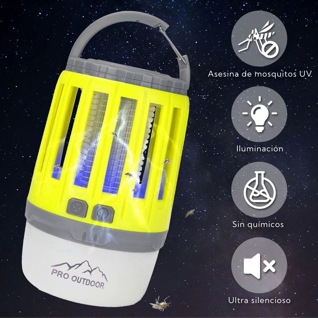 ALBEZON® MOSQUISHIELD™ LED PRO – Lámpara LED Antimosquitos | Protección Silenciosa y Sin Químicos