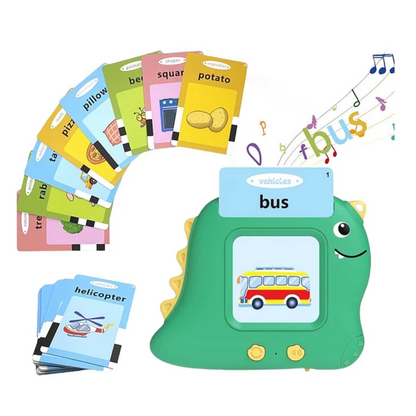 ALBEZON® LEARNJOY™ CARDS – Juego de Tarjetas Interactivas para Aprender | Jugar, Escuchar y Descubrir